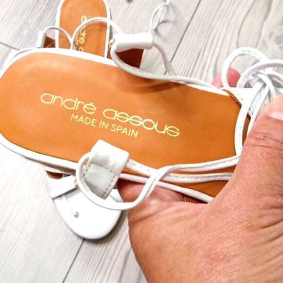 (43-3502) Andre Assous Women's Maggie Espadrille Wedge Sandals Sz 39 (8.5) - Picture 9 of 11